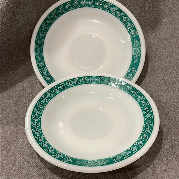 Corning Decor Dinnerware 2 Saucers - Picture 1 of 7